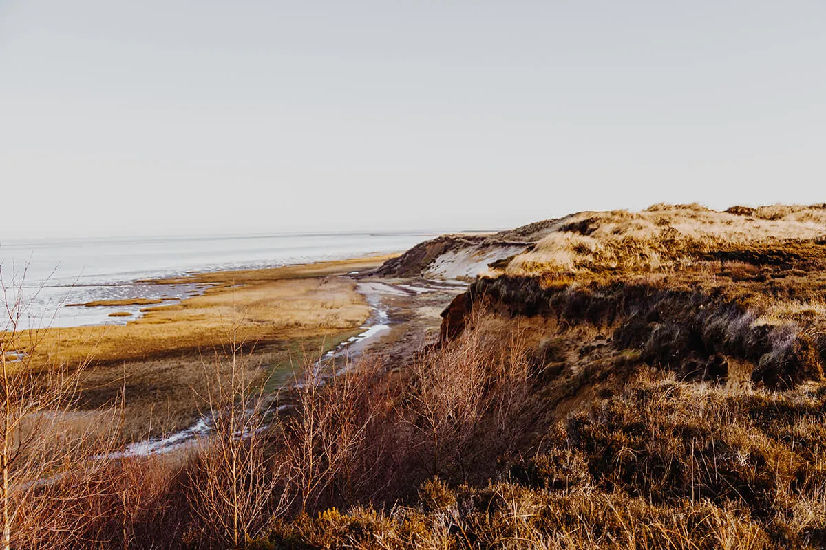 Blick auf das Morsum Kliff