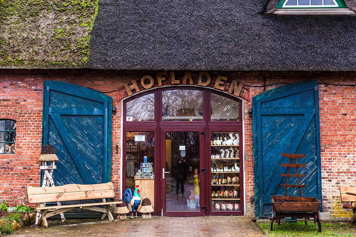 Hofladen auf dem Hansenhof in Morsum