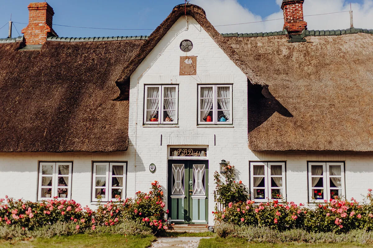 Reetdachhaus in Morsum auf Sylt