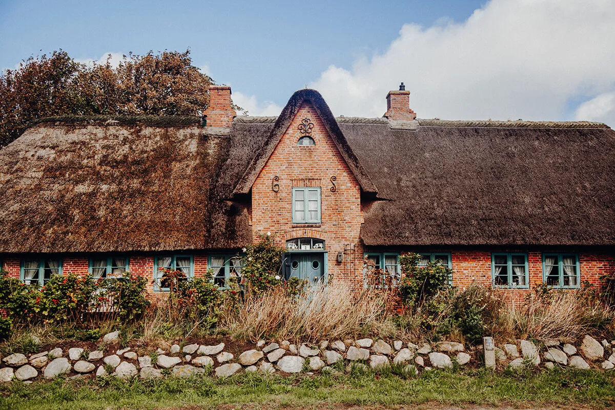 Reetdachhaus in Morsum