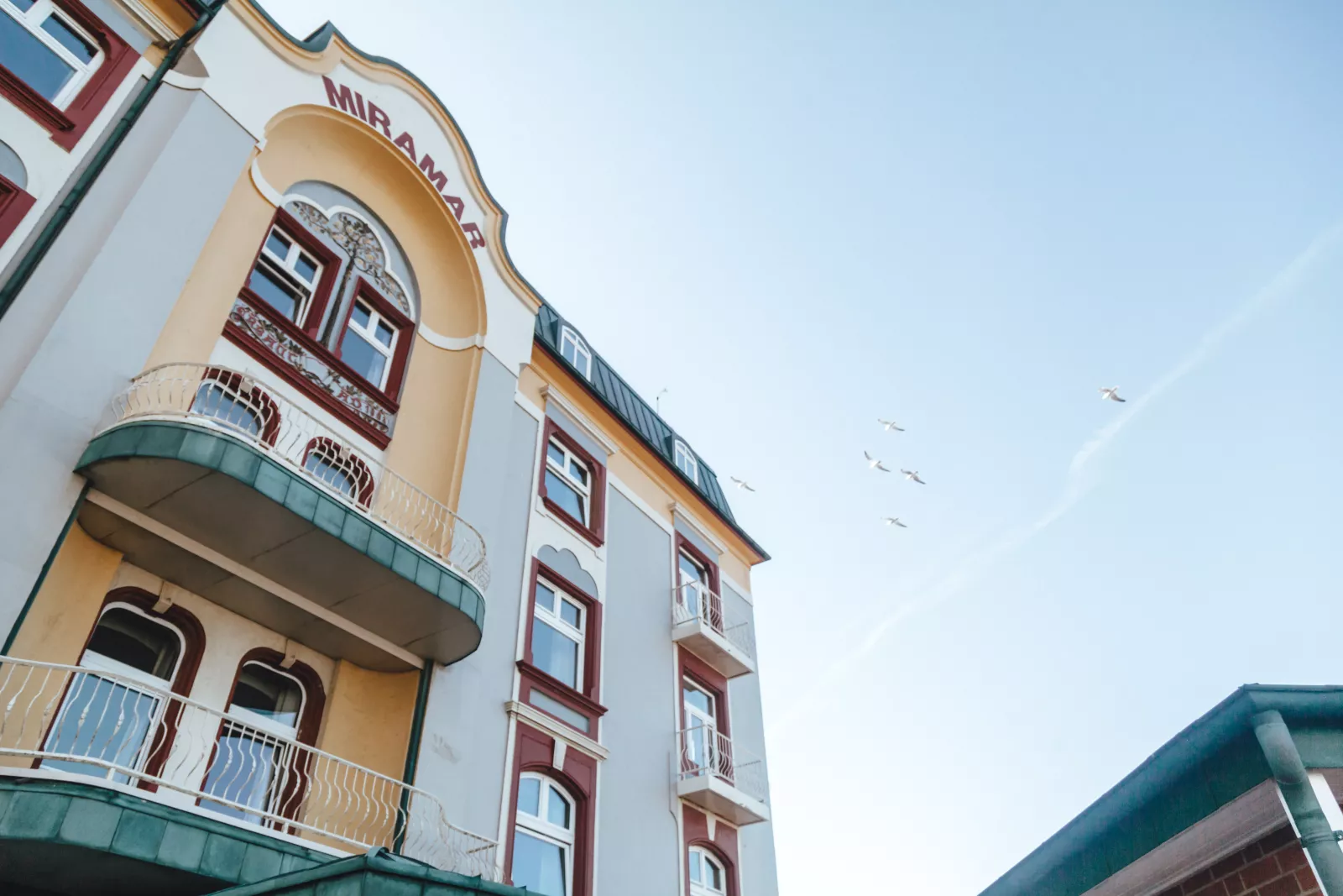 Hotel Miramar Aussenansicht Westerland auf Sylt