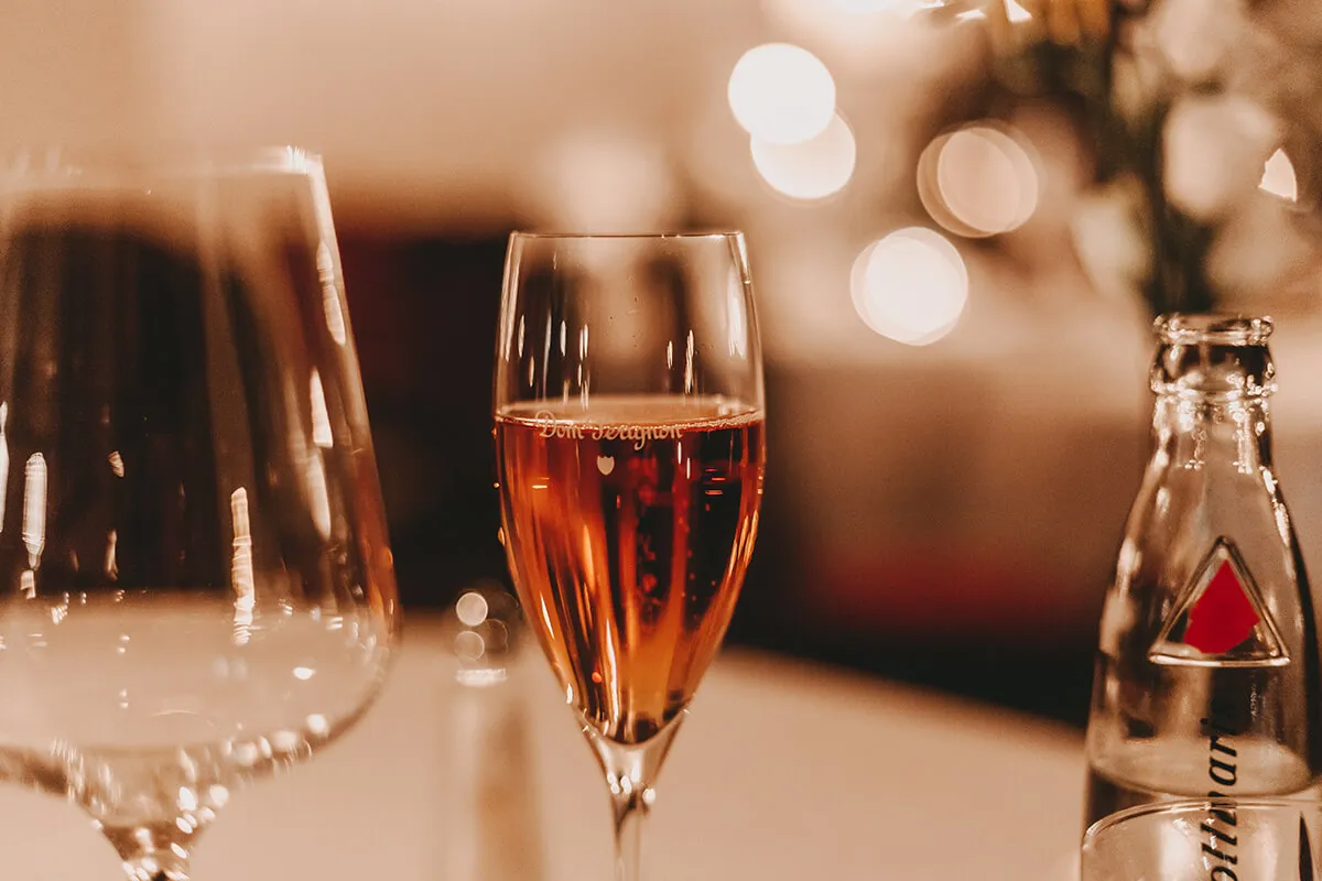 miramr Sylt restaurant Champagner