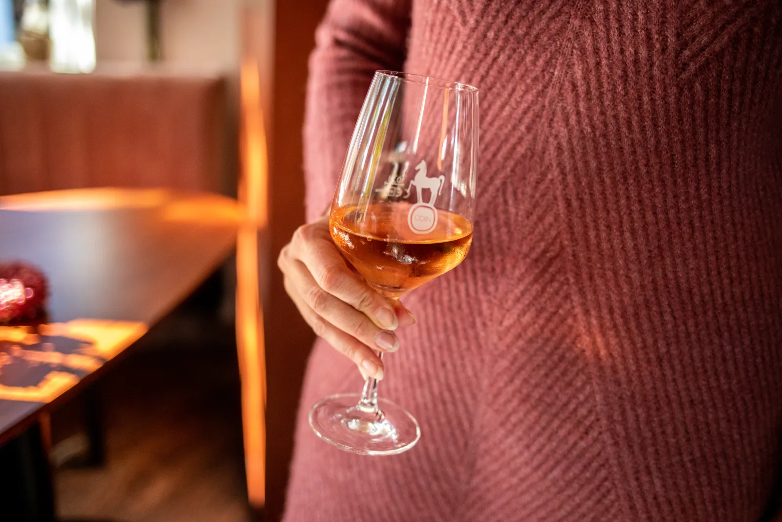 Wein im Odin Deli in Kampen