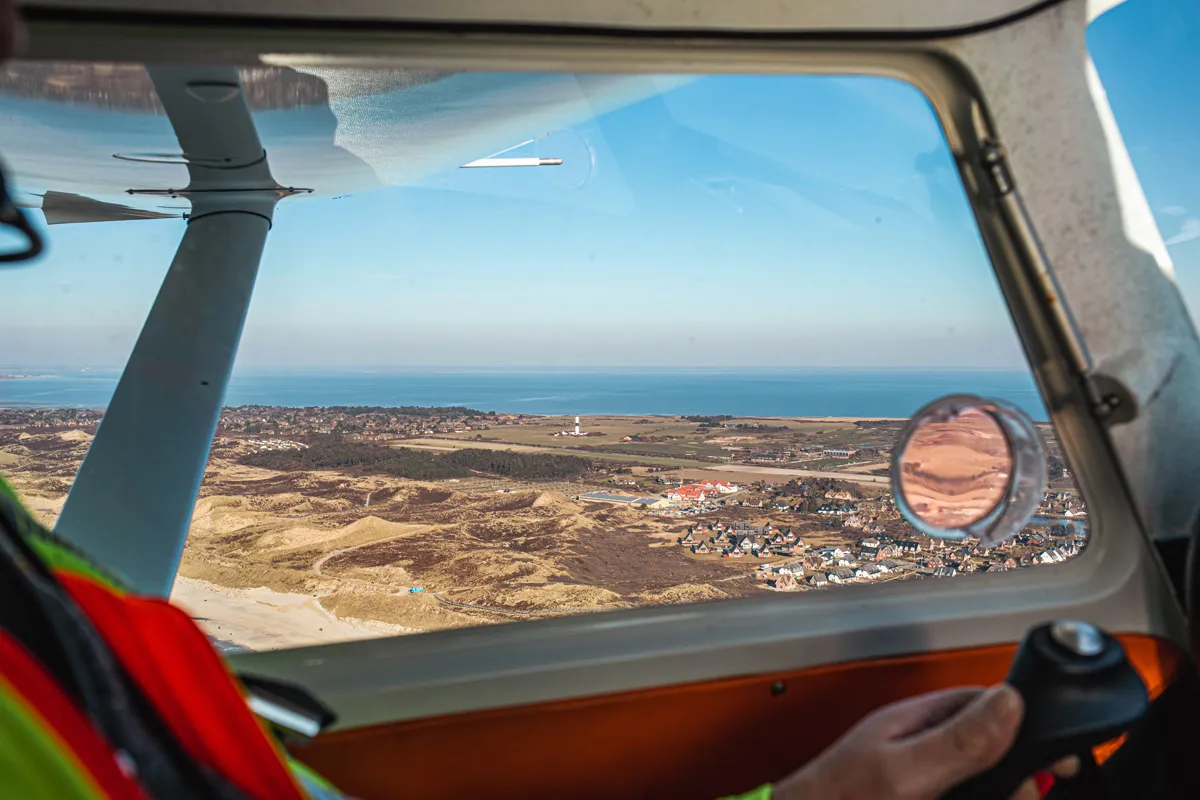 Tipps Tinnum Sylt: Rundflug mit dem Gyrocopter