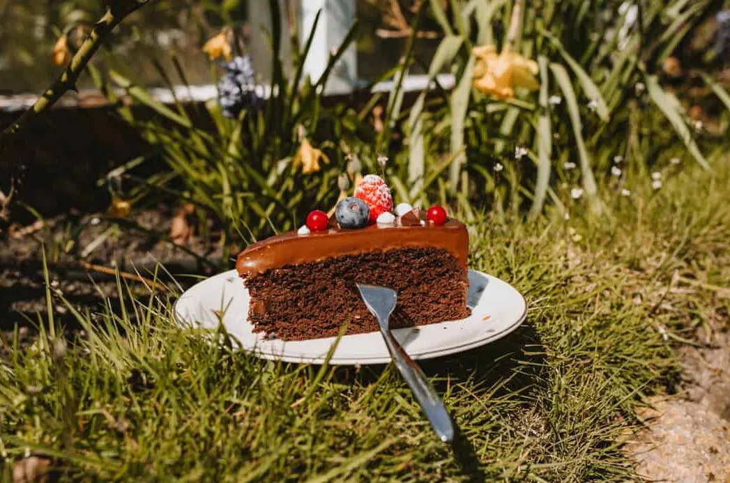 Der vegane Schokokuchen aus dem Café Lund in Hörnum auf Sylt