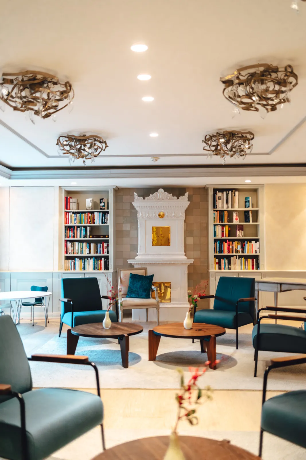 Hotel Fährhaus Sylt Munkmarsch: Bibliothek