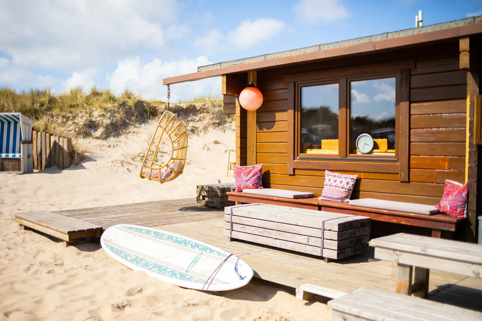 List auf Sylt: Strandsauna