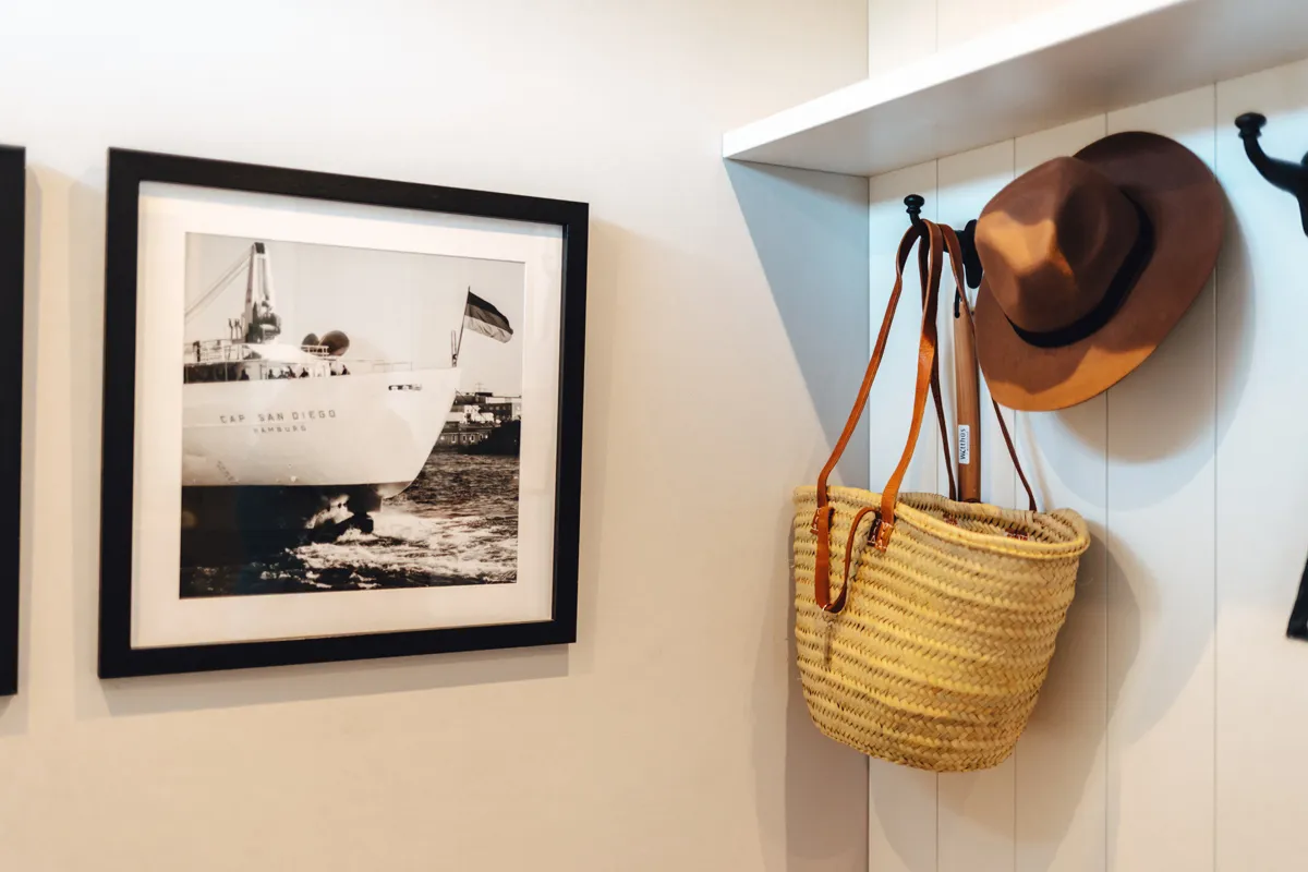 Eingansbereich in der Ferienwohnung Strandläufer im Witthüs Westerland