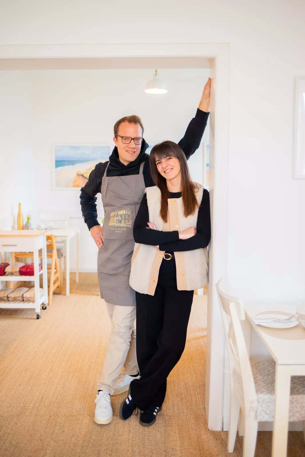 Antje und Fabian von der Villa Klasen