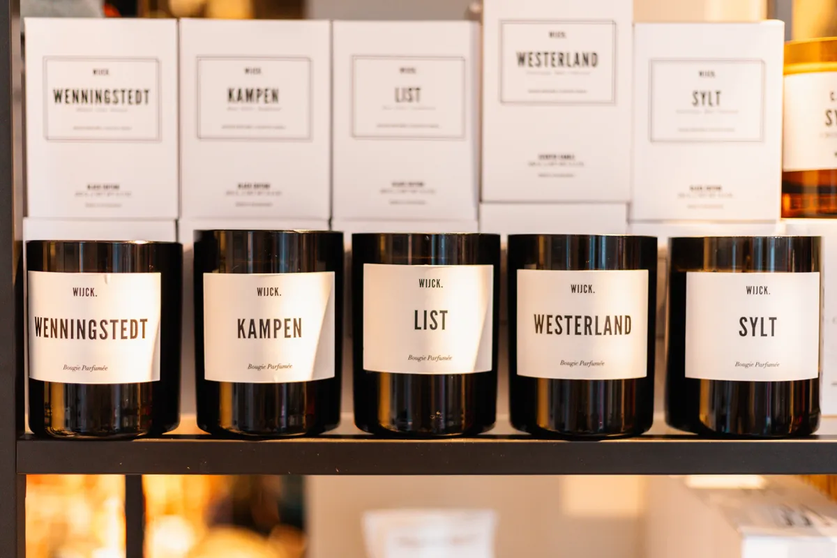 Living & Home Sylt Westerland Syltkerzen von Wijck