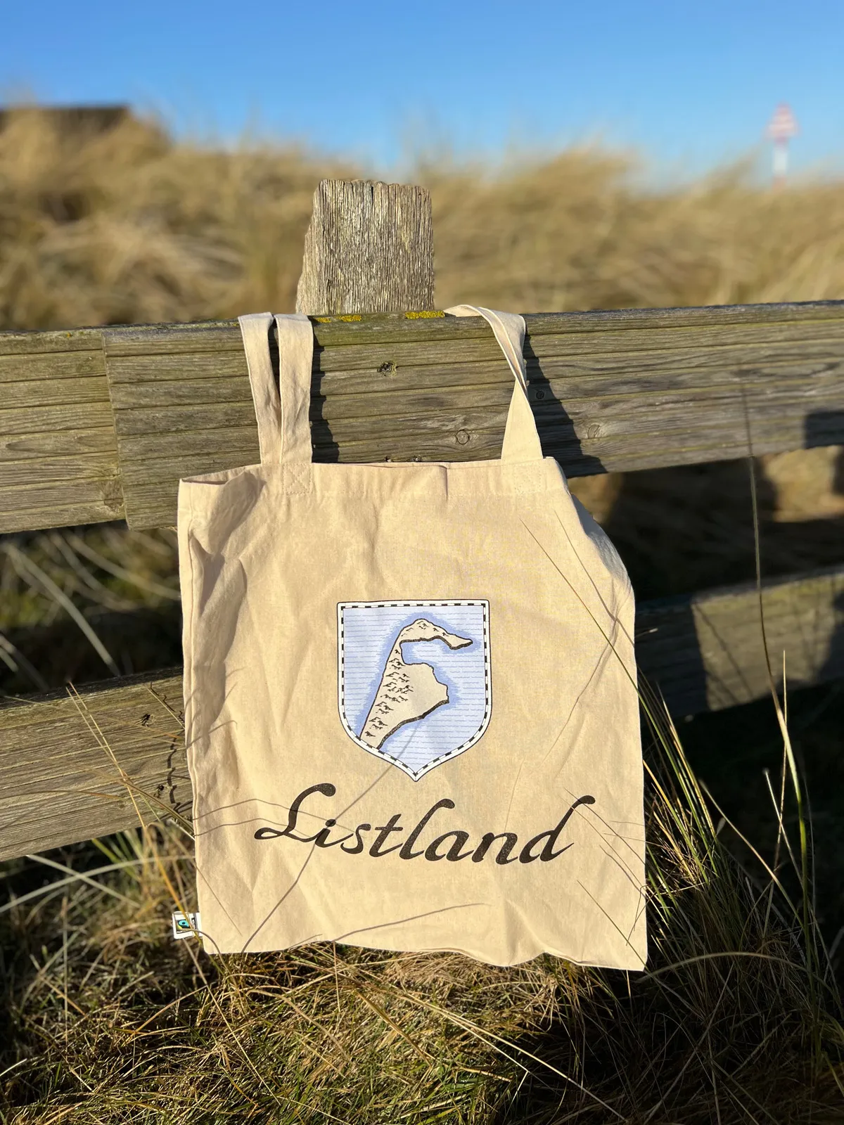 Listland-Jutebeutel gibt es für 5 € an der Maut