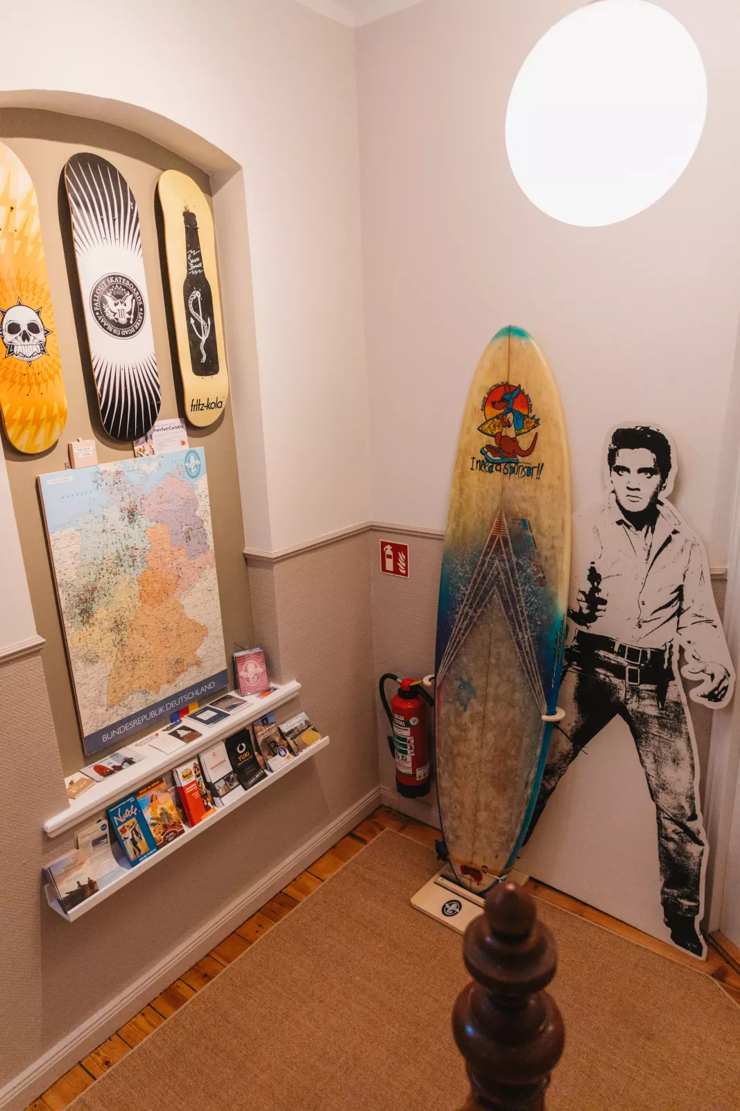 Haus Heising Flur Elvisfigur