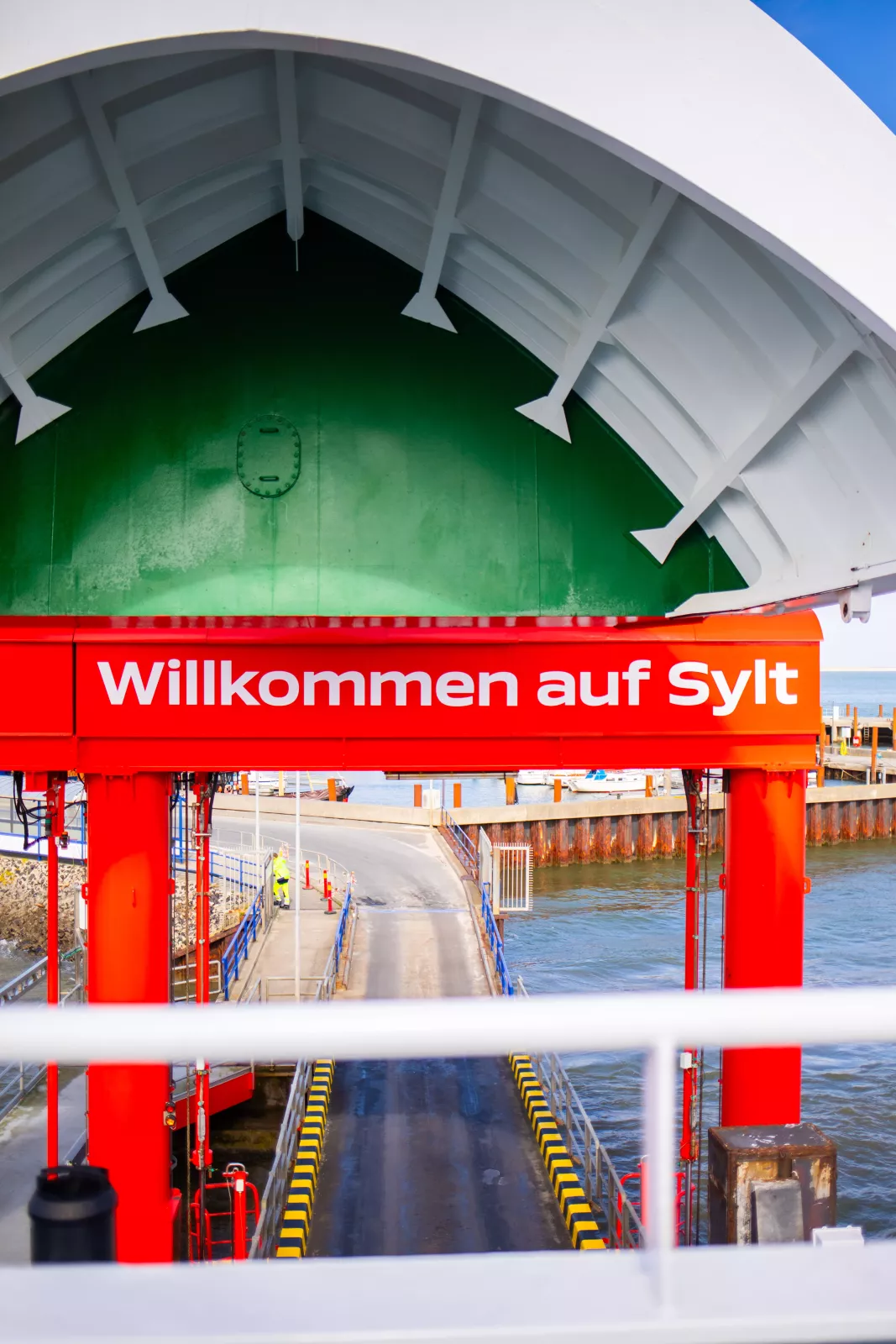 Syltfähre Anreise List Hafen Ankunft