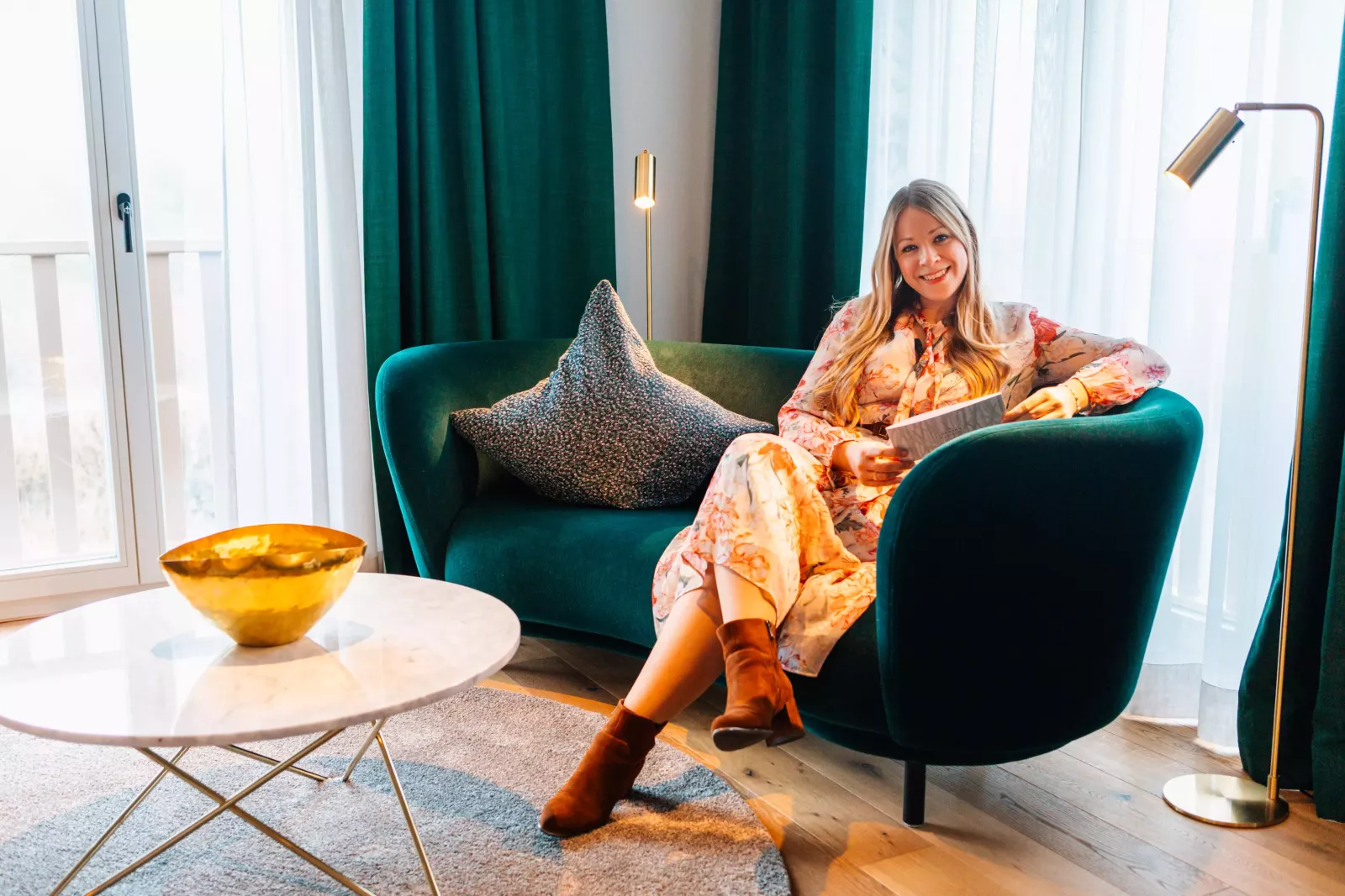 Das Lornsen Apartments Wohnbereich Finja