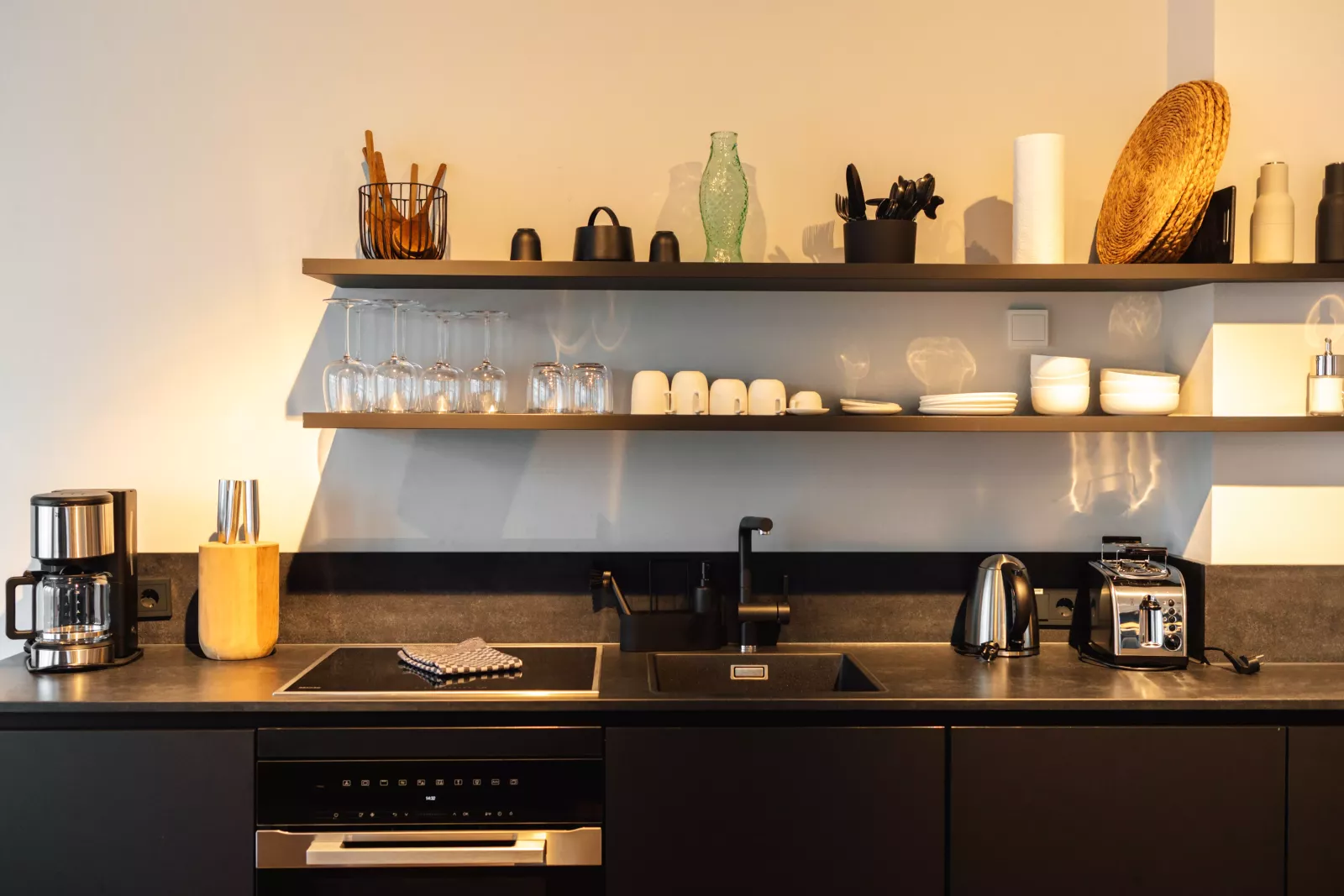 Das Lornsen Apartment Kliff Küche Westerland