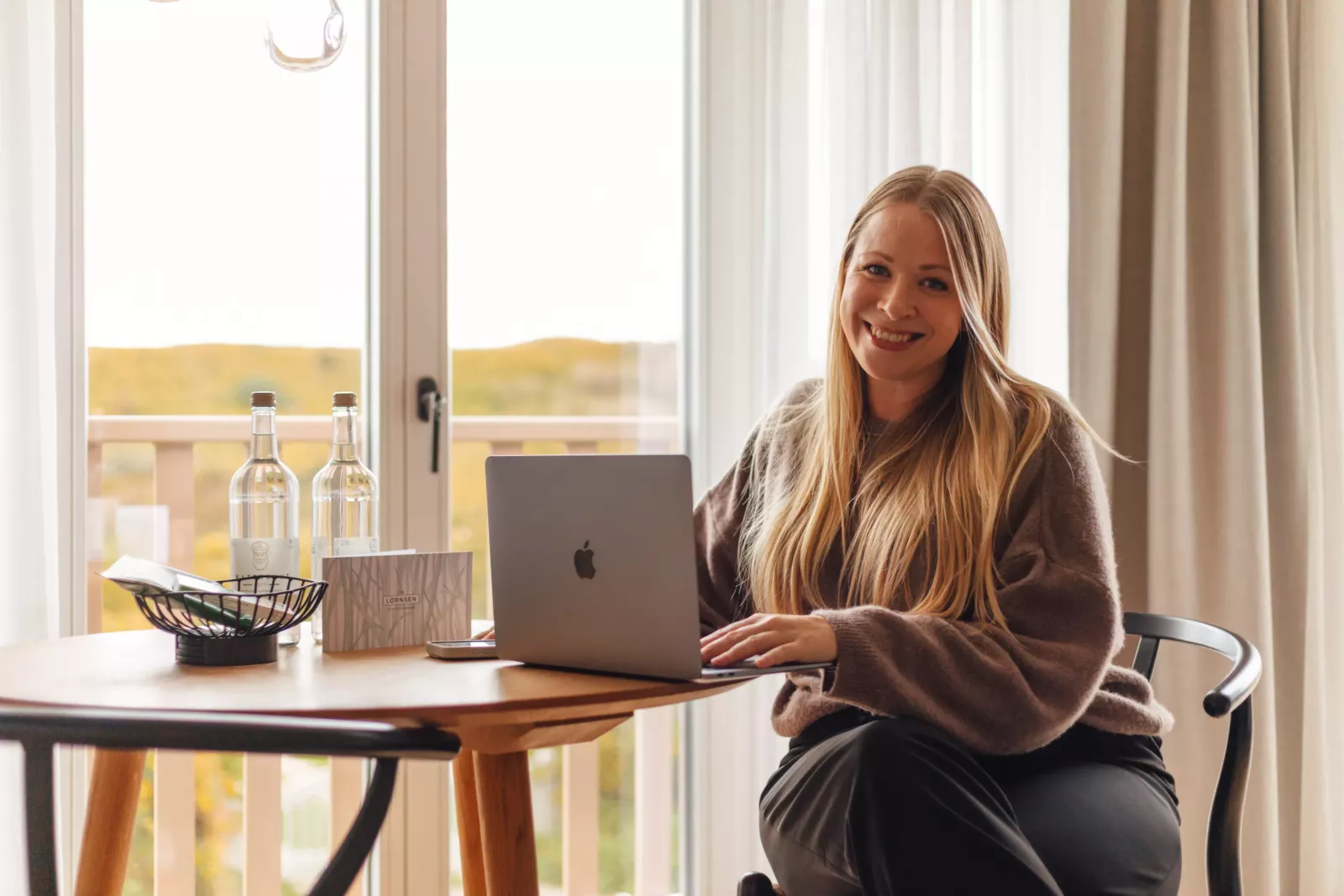 Das Lornsen Apartments Workation Laptop Finja