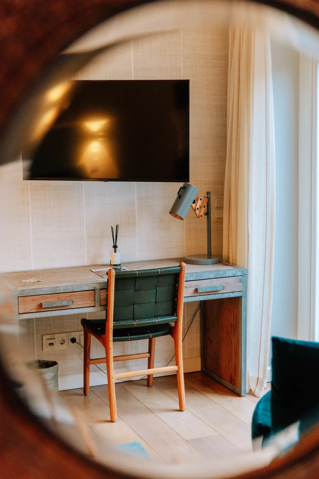 Hotel Strand am Königshafen in List auf Sylt Schreibtisch