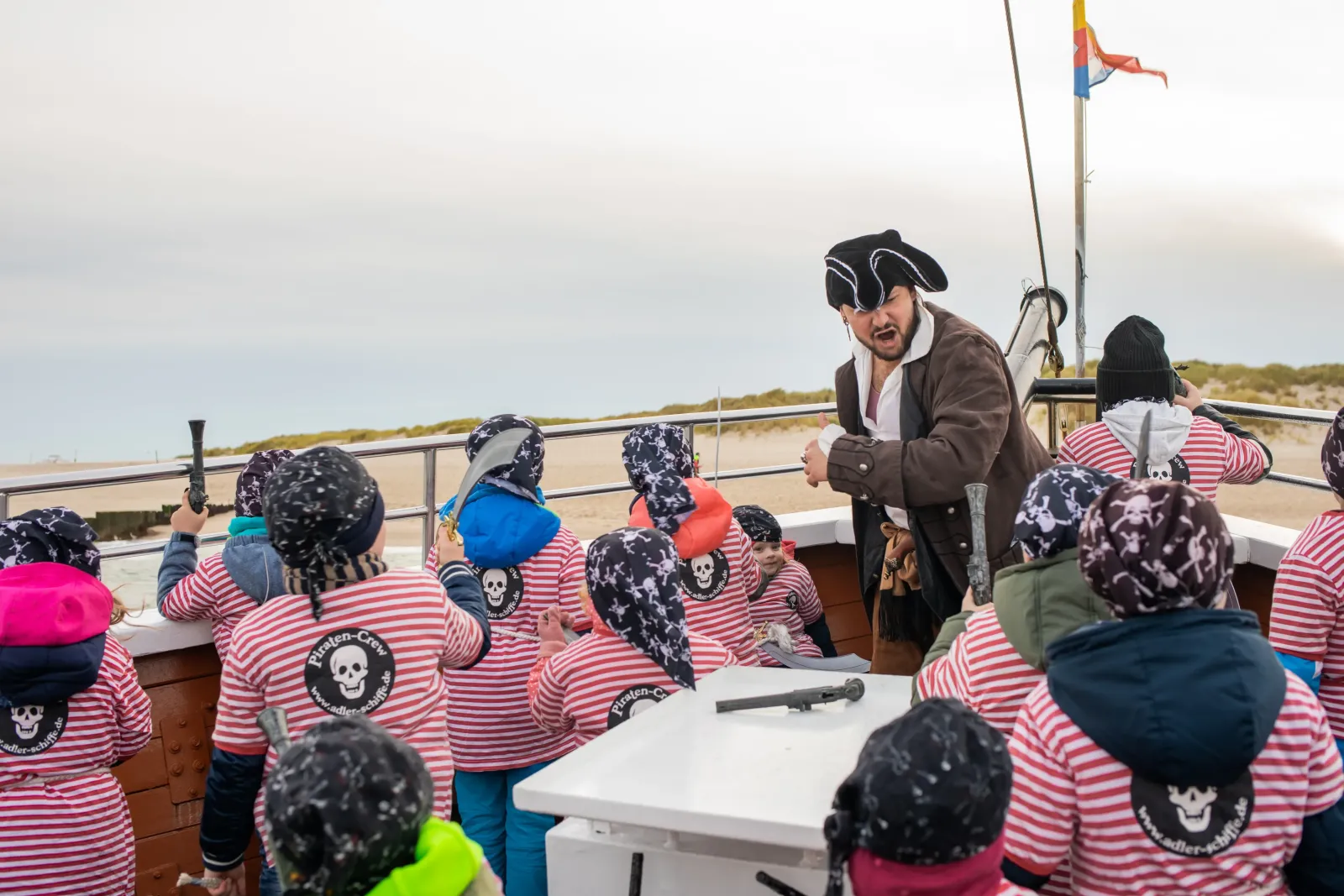 Piratenfahrt ab List auf Sylt