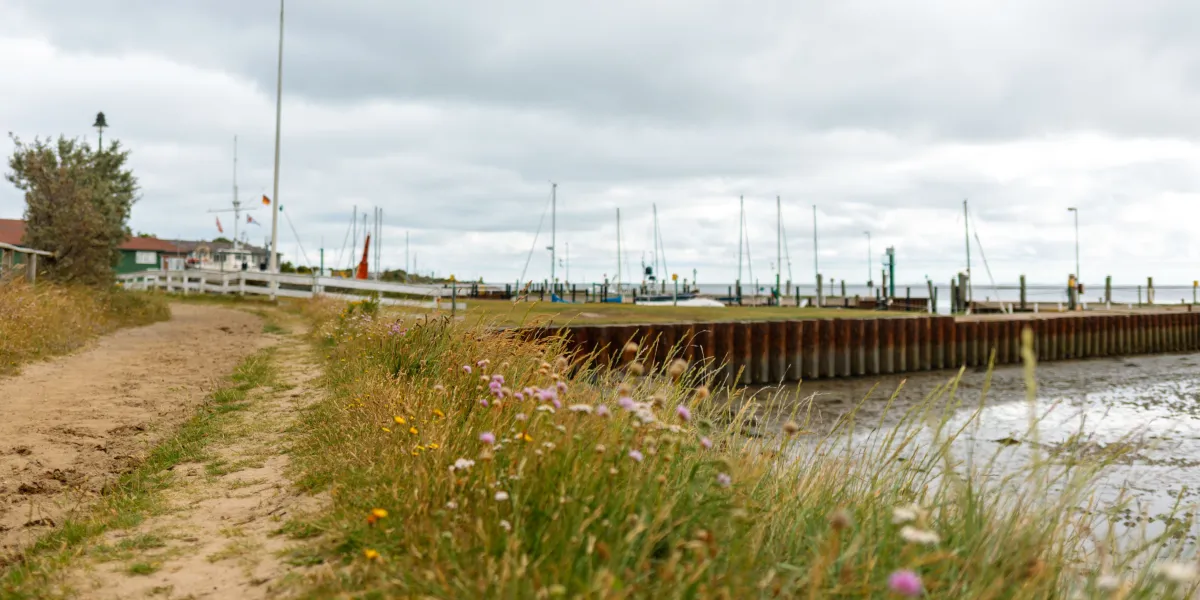 Munkmarsch auf Sylt: Historisches Hafenflair