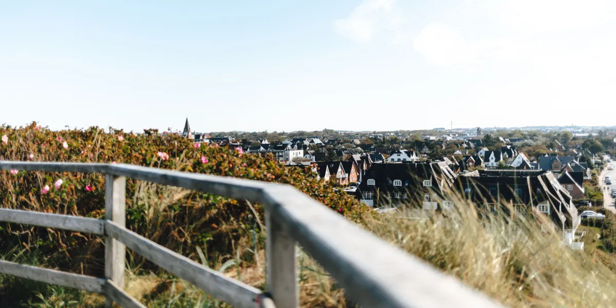 Ausblick auf Westerland von der Himmelsleiter