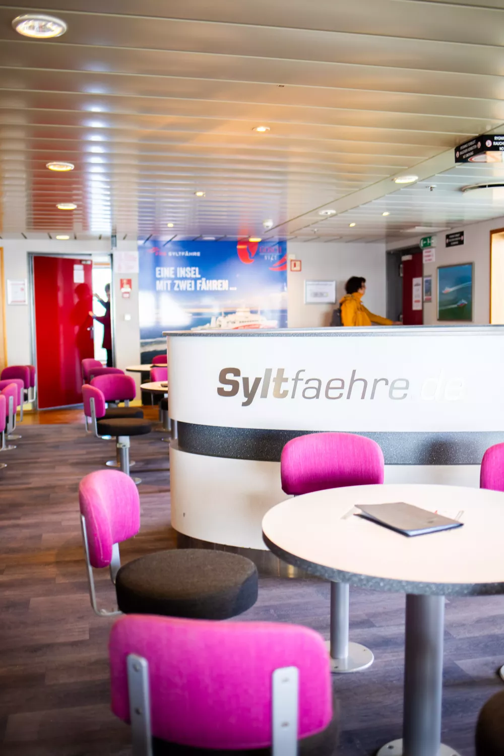  Syltfähre Anleger Havneby Bordrestaurant