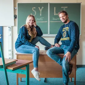 Sylt Fräulein trifft Florian Boysen von Sylt State University
