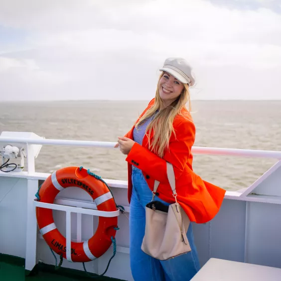 Syltfähre Anleger Havneby Sylt Fräulein