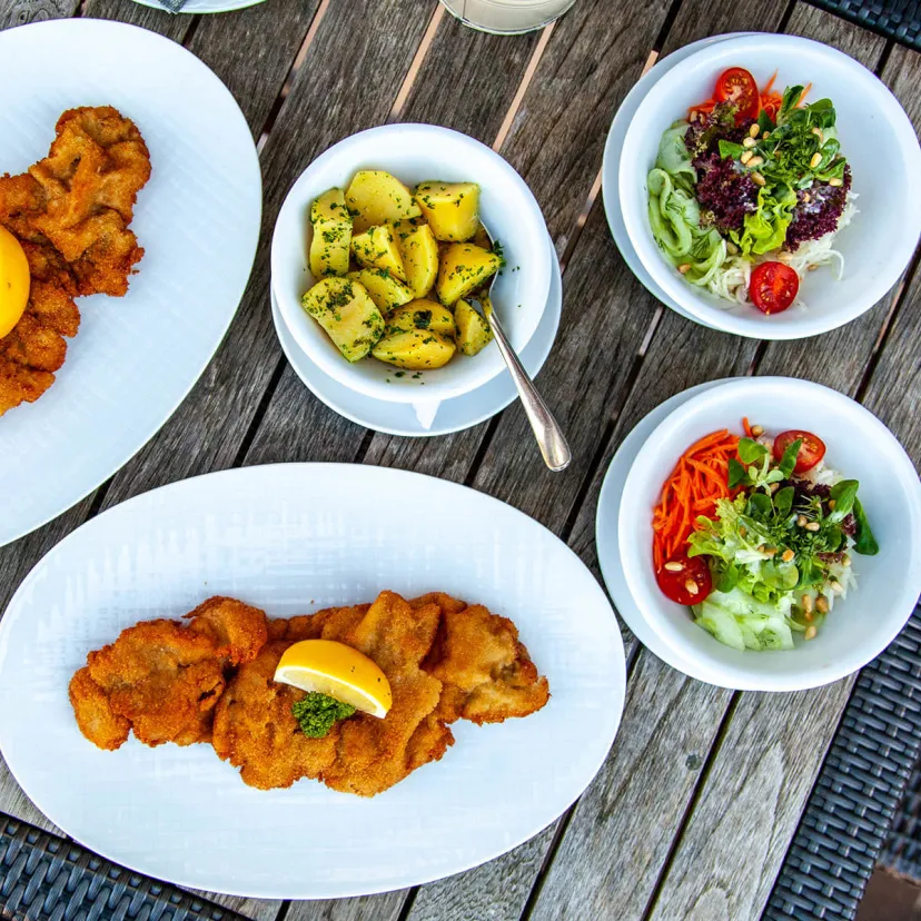 Kleine Küchenkate Keitum Schnitzel