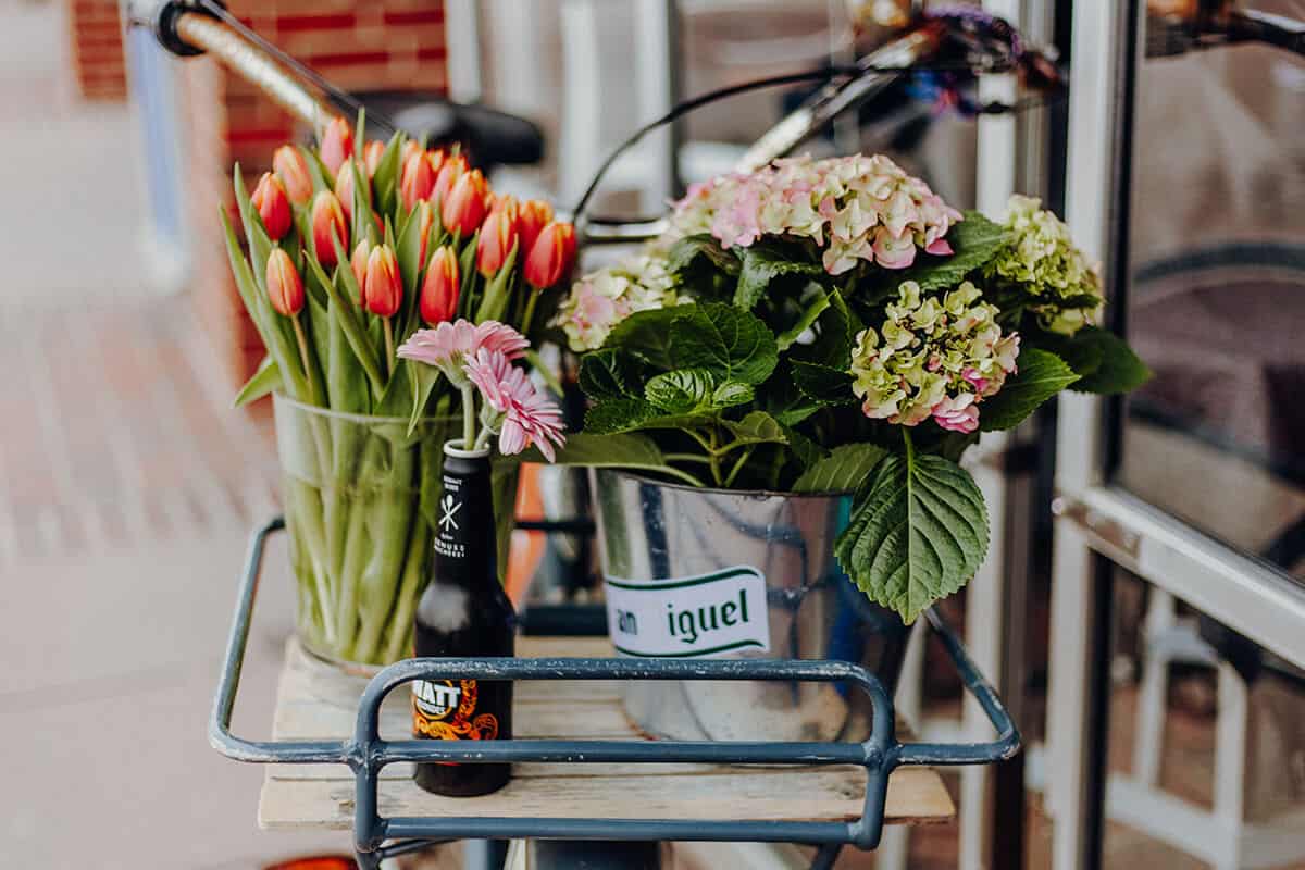 Crêperie am Meer Westerland Demo Blumen