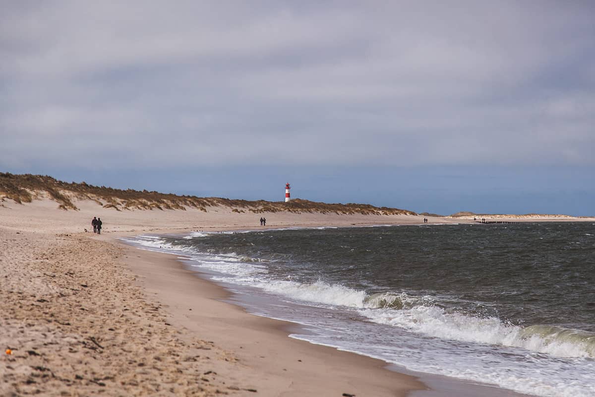 Ellenbogen List Strand Leuchtturm