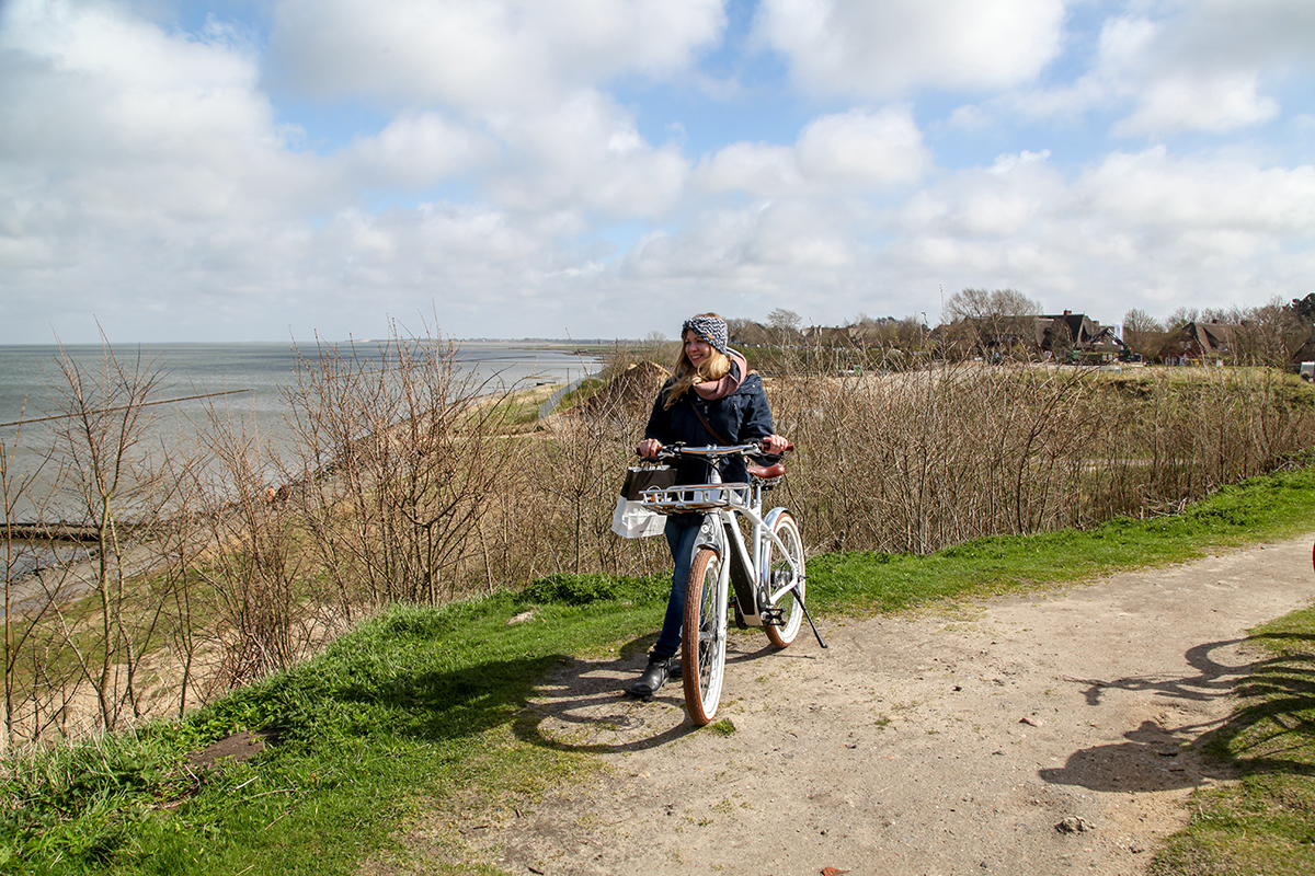 Eine Fahrradtour mit der EBIKE Sturmflotte von Westerland nach Keitum.