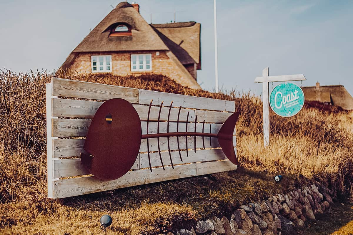 Außenaufnahme Restaurant Coast Rantum