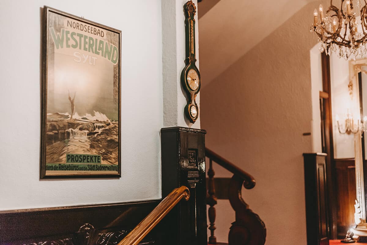 Nordseebad Westerland historischer Kunstdruck
