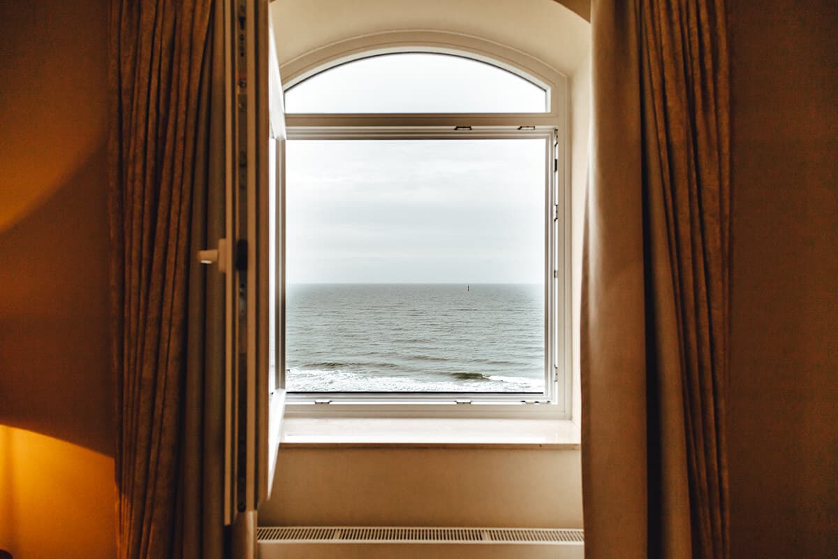 Hotel Miramar Westerland auf Sylt Suite Ausblick