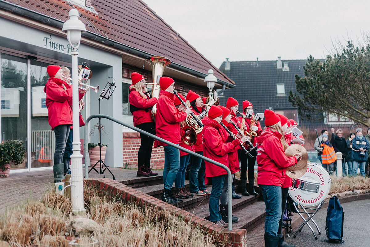 Biikebrennen auf Sylt: Tinnum, Kapelle