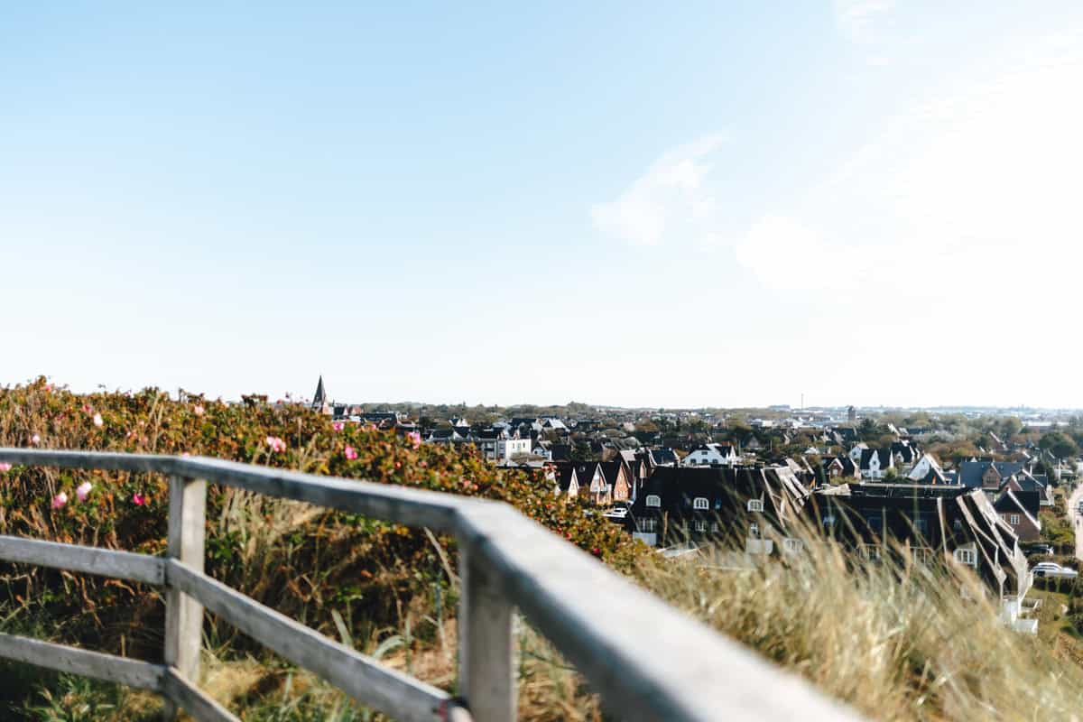 Ausblick von der Himmelsleiter in Westerland