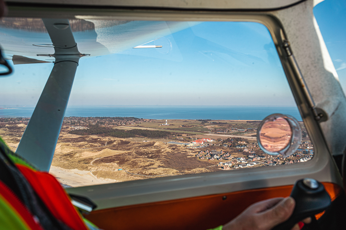 Tipps Tinnum Sylt: Rundflug mit dem Gyrocopter 