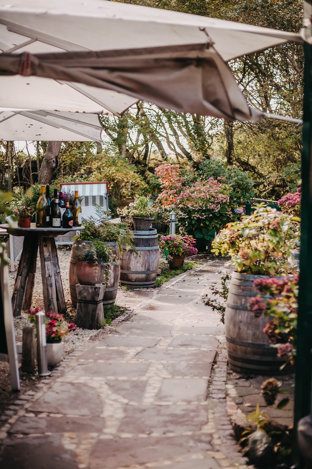 Restaurant Vogelkoje: Gartenterrasse