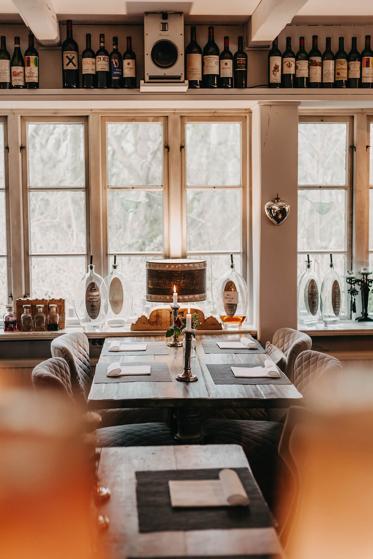 Restaurant Vogelkoje: Regionale Küche, romantisch, Landhausstil