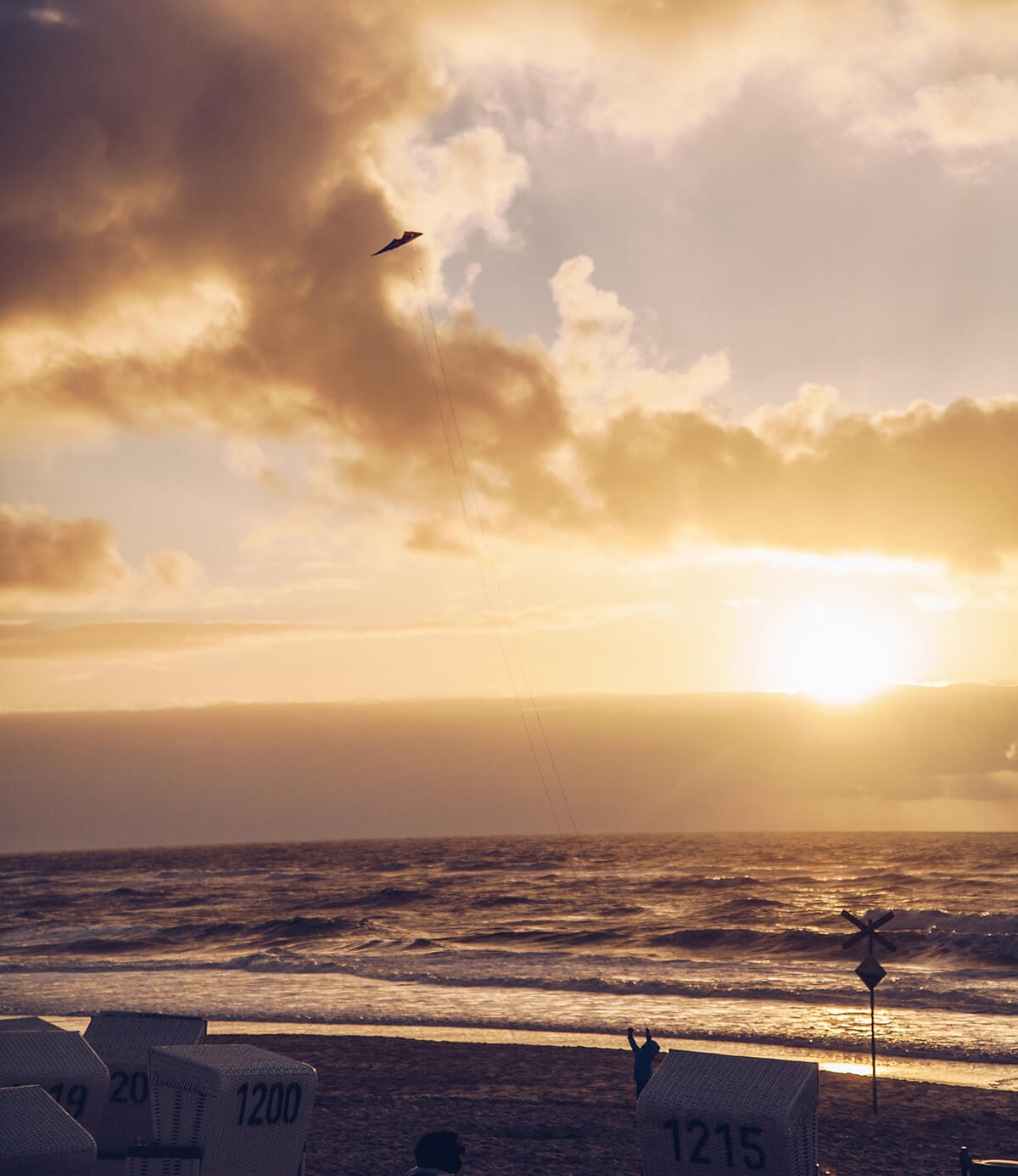 Drachen steigen lassen Sylt Westerland