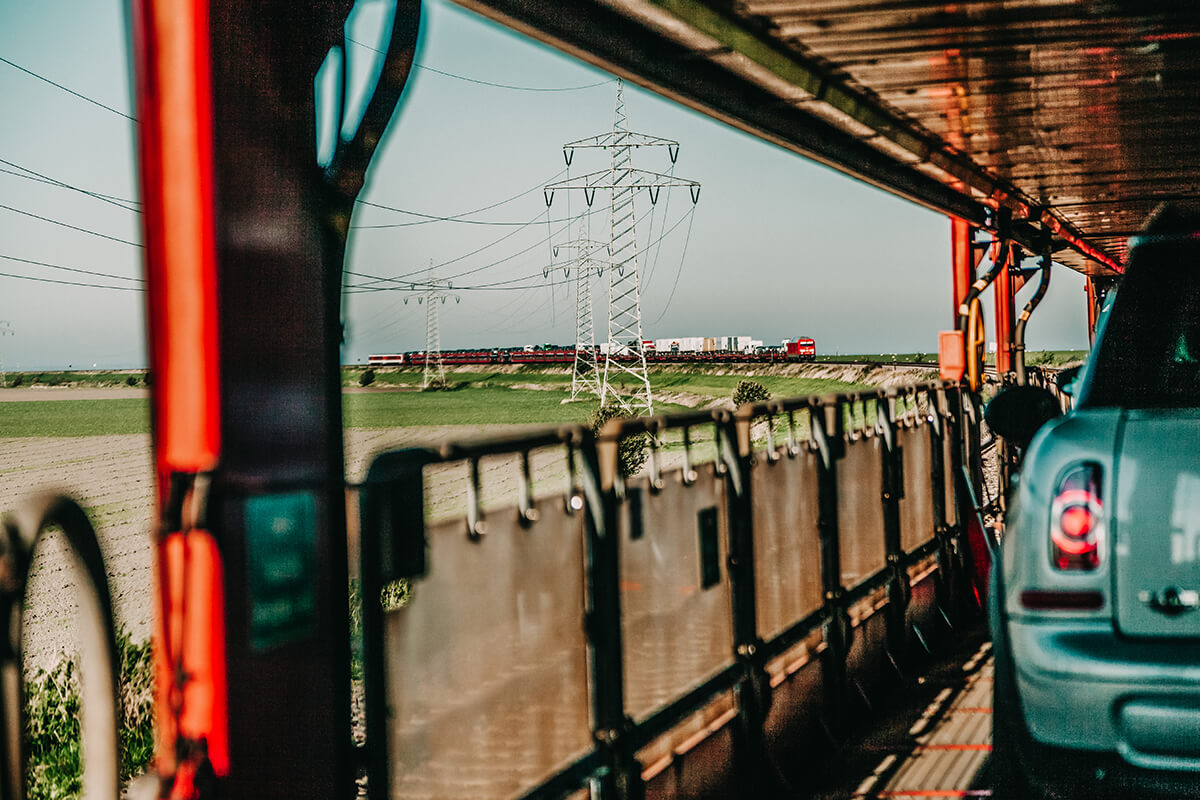 DB Sylt Shuttle Tipps Impressionen Hindenburgdamm Autozug