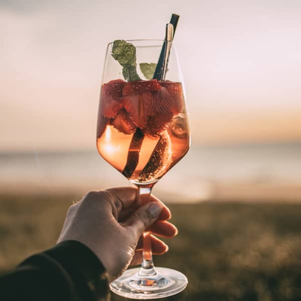 Strandmuschel Rantum Restaurant am Hauptstrand Sundowner