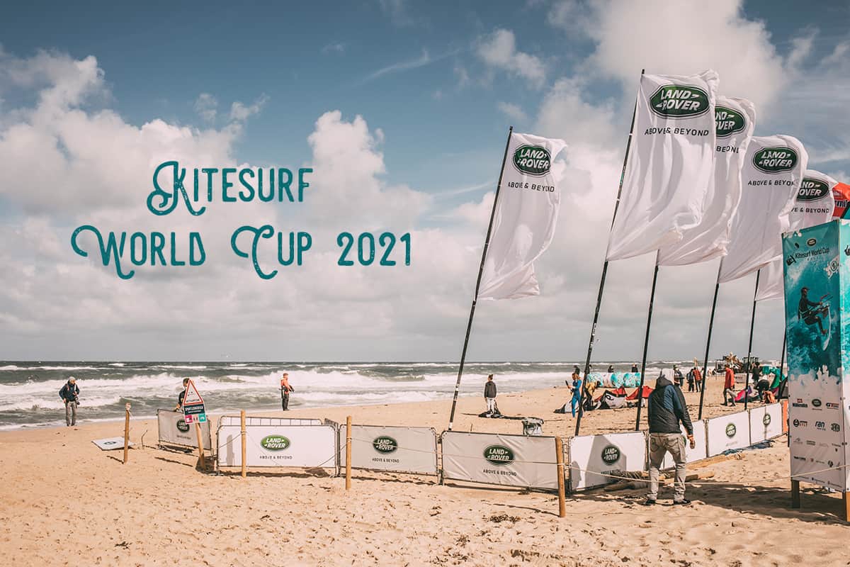 Sylt Fräulein auf dem Land Rover Kitesurf World Cup Sylt 2021