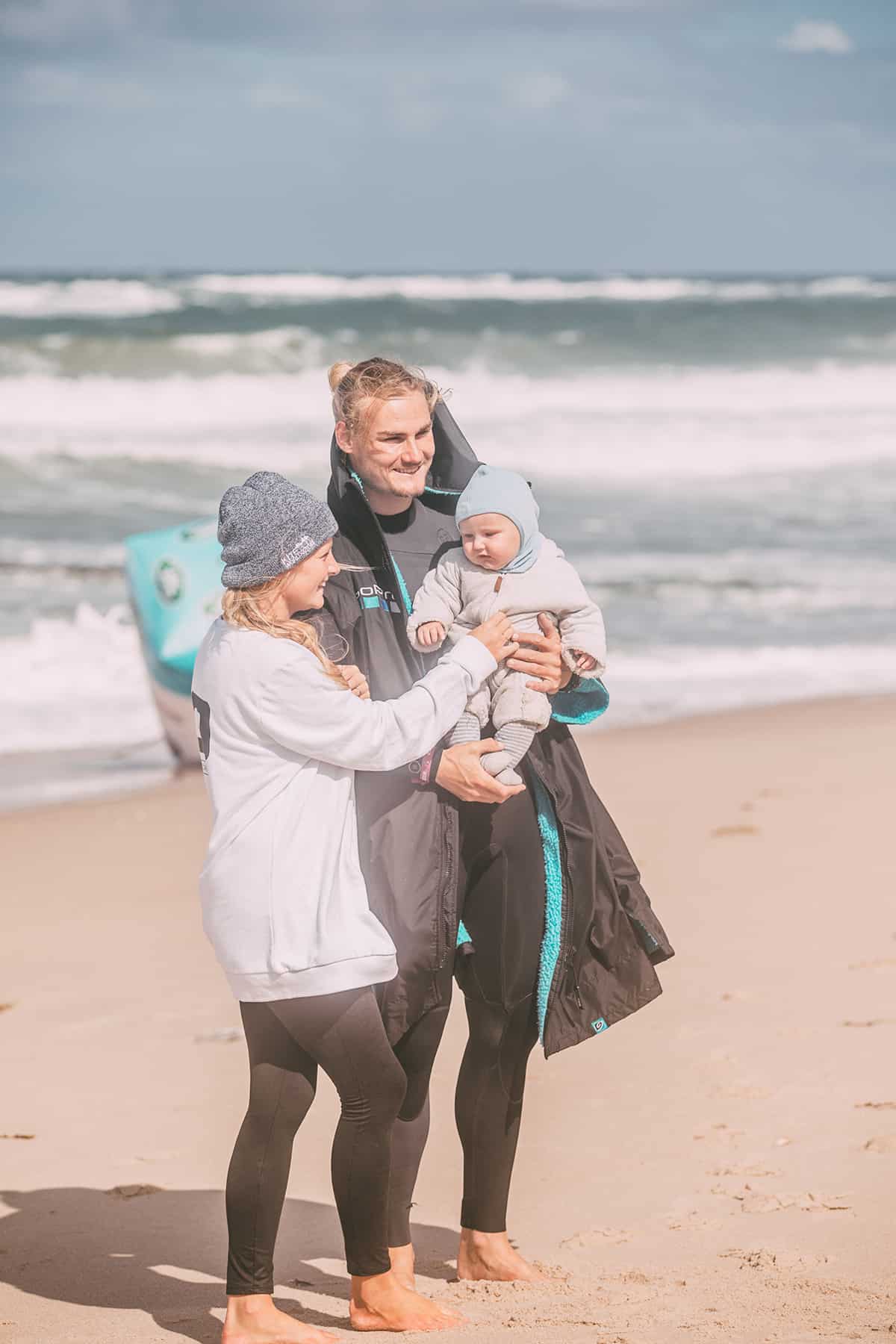 Sylt Fräulein auf dem Land Rover Kitesurf World Cup Sylt 2021