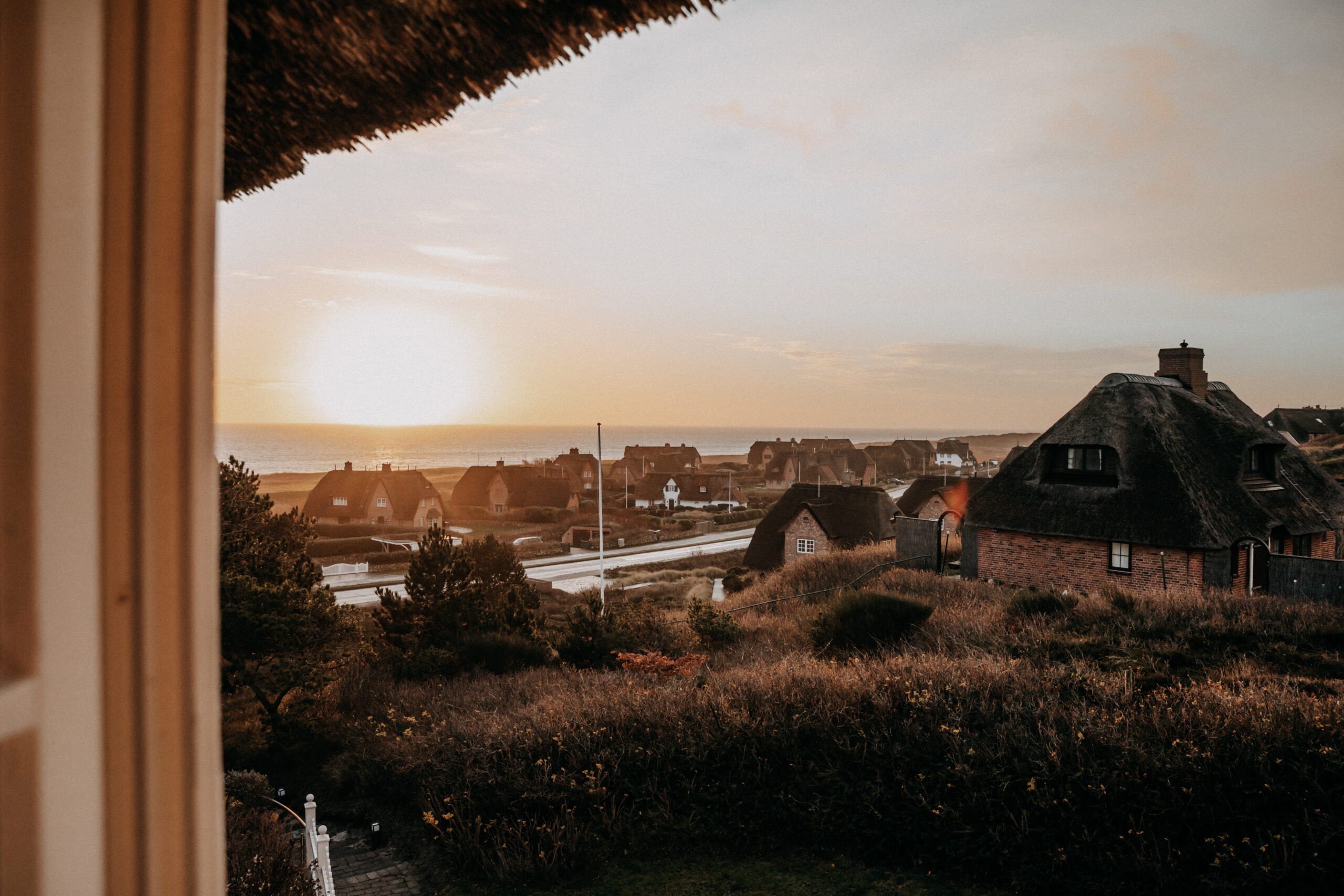 Ferienwohnung im Haus Rundblick: Hoch oben zwischen Watt und Meer
