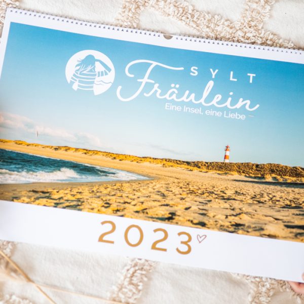 Sylt Fräulein Wandkalender 2023