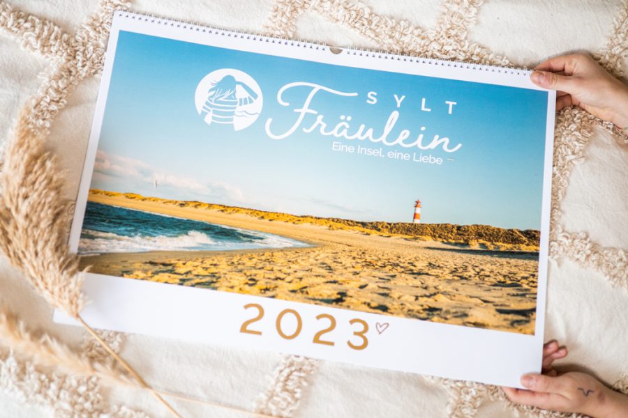 Sylt Fräulein Wandkalender 2023