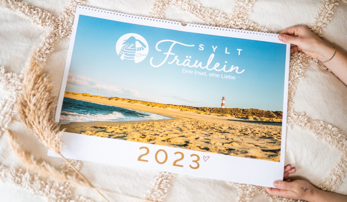 Sylt Fräulein Wandkalender 2023