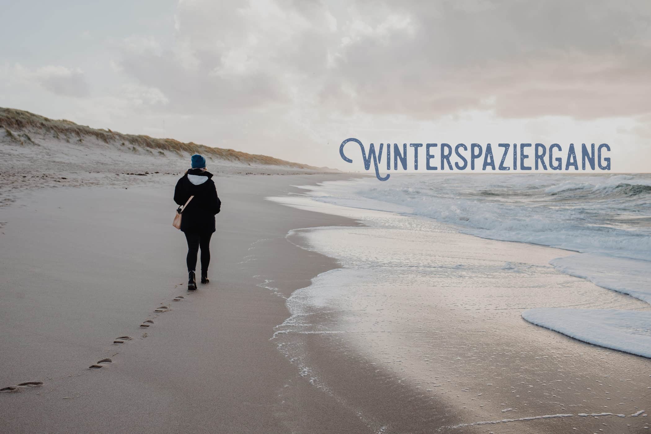 Winterspaziergang Sylt Rantum