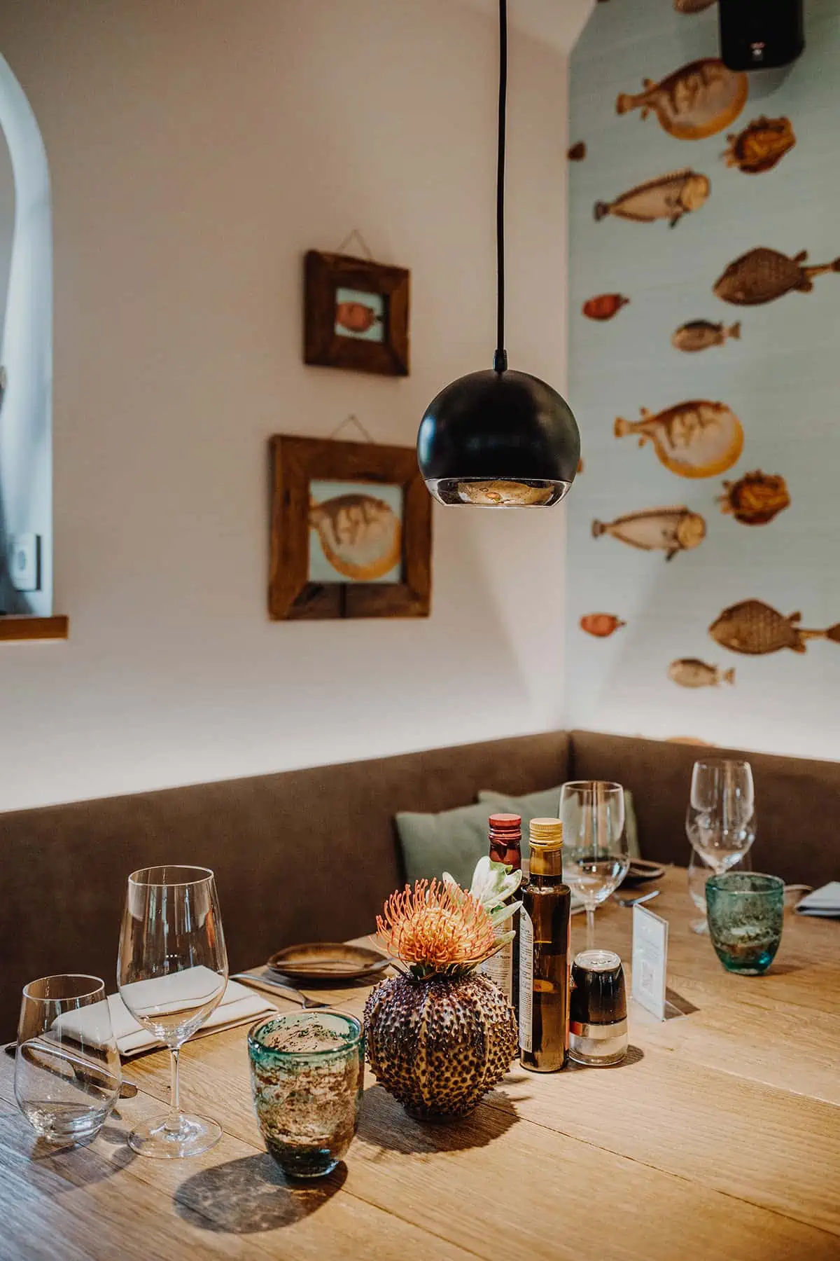 Restaurant & Weinbar Coast: Gedeckter Tisch